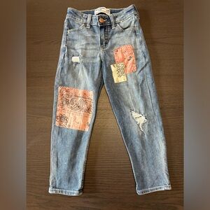 Abercrombie kids mom jeans 5/6